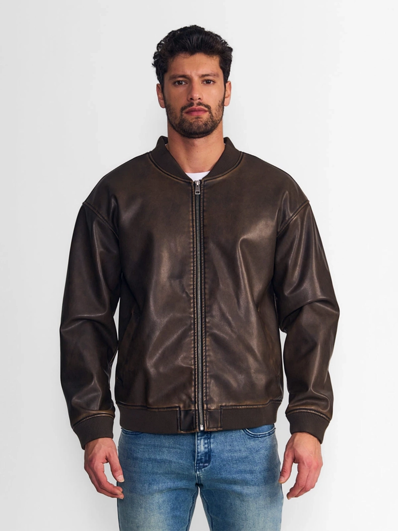 CHAQUETA MANGA LARGA HOMBRE ELLUS CAFÉ IMP94030V26  - 1