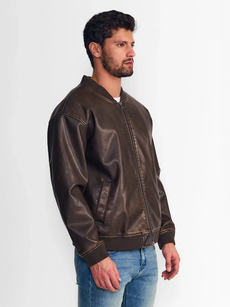 CHAQUETA MANGA LARGA HOMBRE ELLUS CAFÉ IMP94030V26  - 3