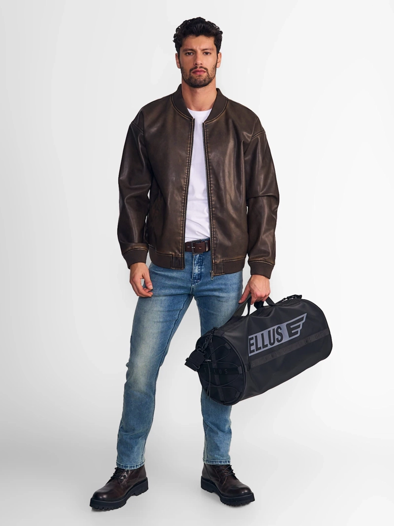 CHAQUETA MANGA LARGA HOMBRE ELLUS CAFÉ IMP94030V26  - 5