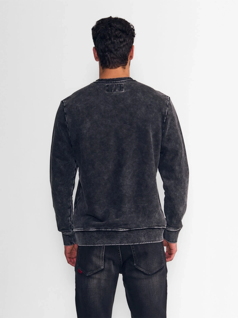 POLERÓN HOMBRE ELLUS CARBÓN CON DISEÑO DISTINTIVO - 2