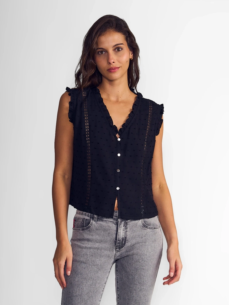 POLERA ELLUS MUJER MANGA CORTA - 1