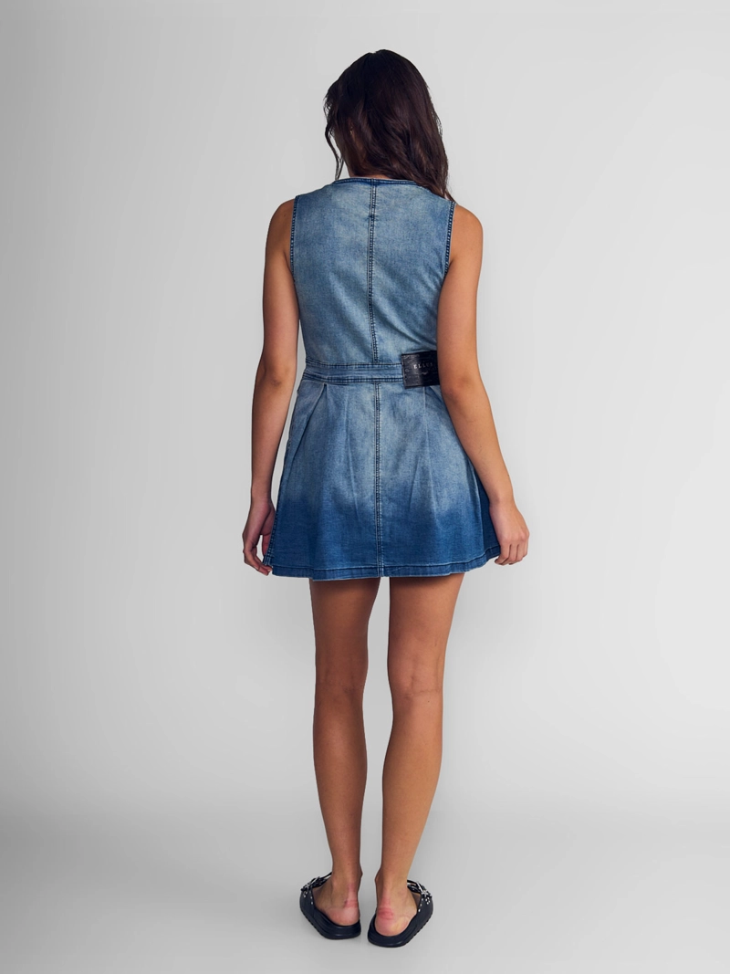 VESTIDO MUJER ELLUS LARGO ALGODÓN - 2