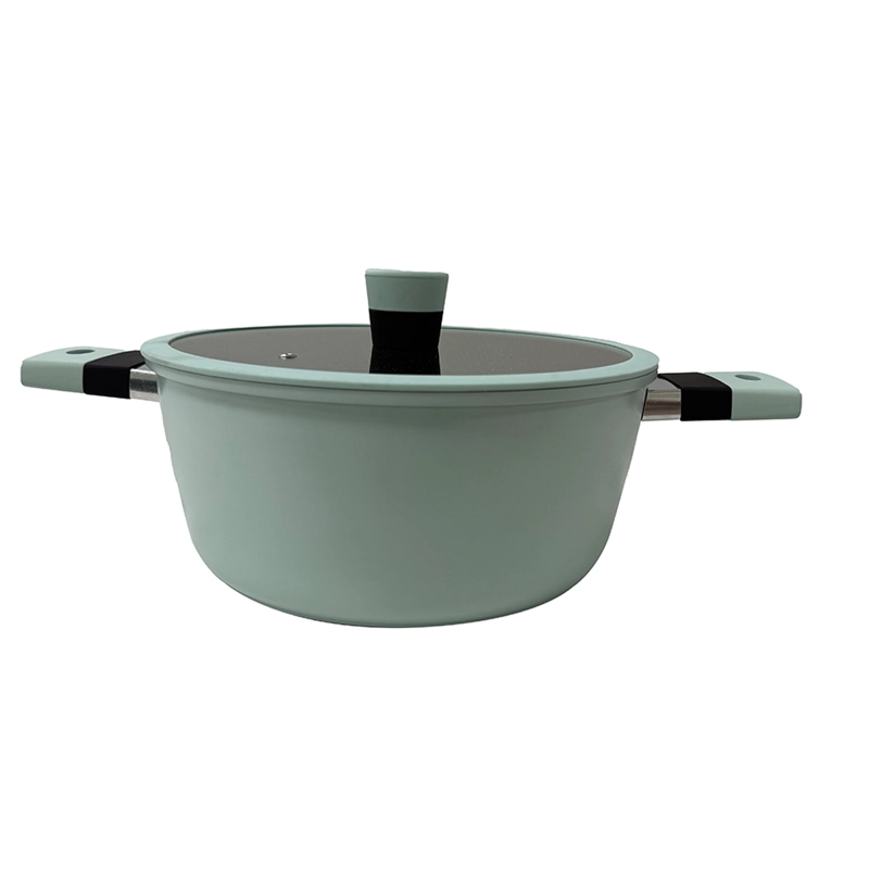 BATERÍA DE COCINA KITCHENWARE SOHO 7 PIEZAS  CERÁMICA MENTA - 7