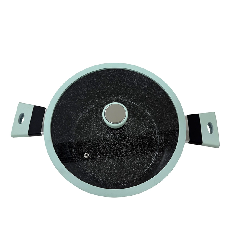 BATERÍA DE COCINA KITCHENWARE SOHO 7 PIEZAS  CERÁMICA MENTA - 8
