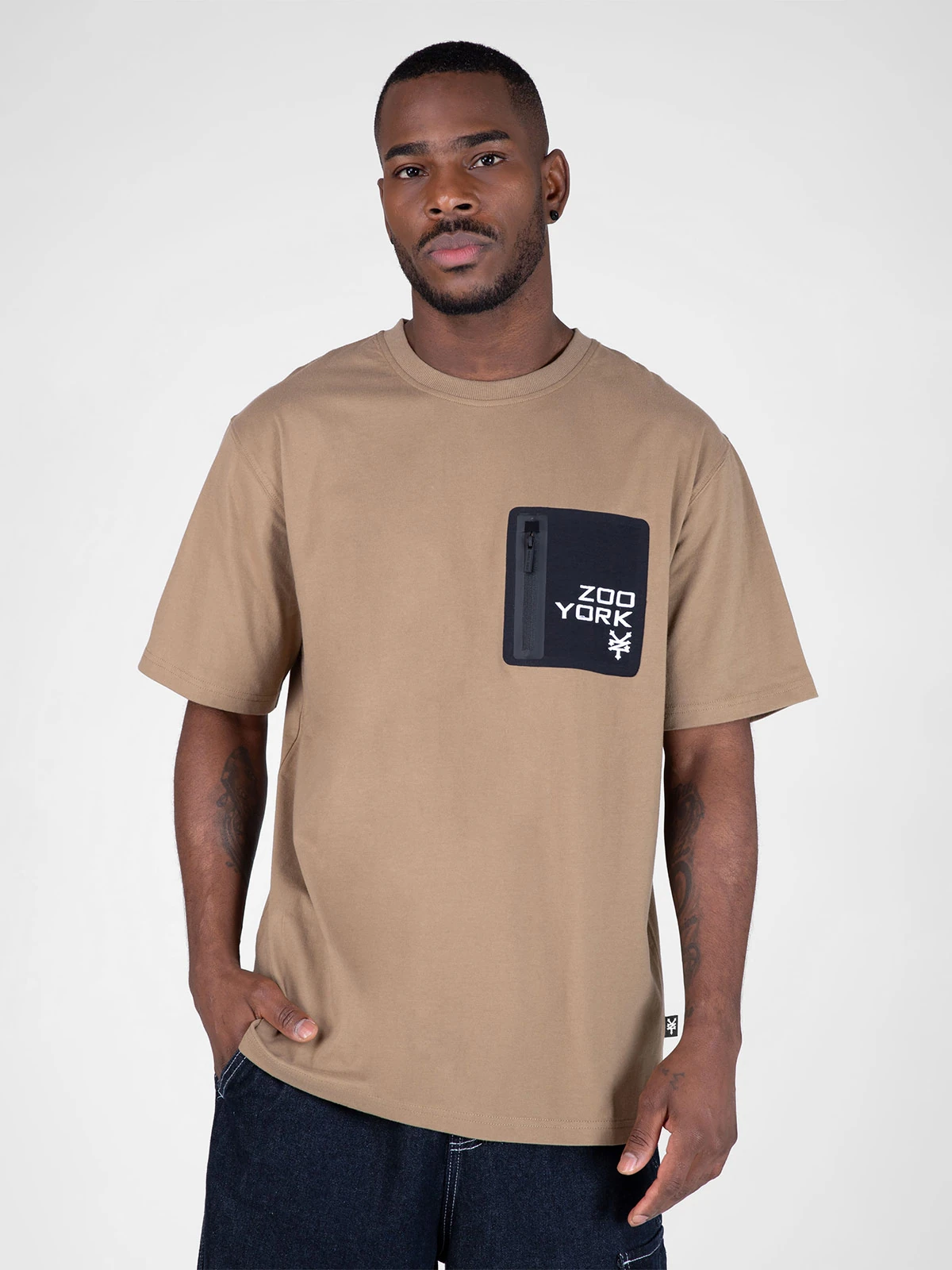 POLERA MANGA CORTA HOMBRE ZOO YORK BLOW UP - 1