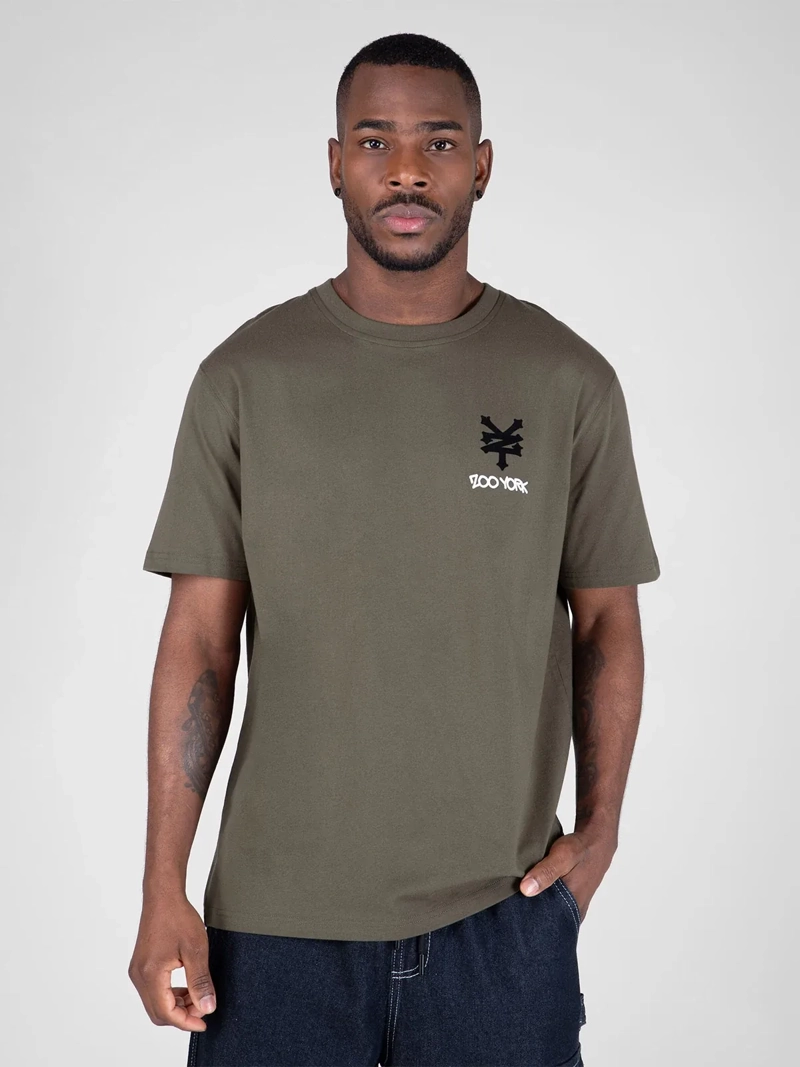 POLERA MANGA CORTA HOMBRE ZOO YORK AUTHENTIC - 1