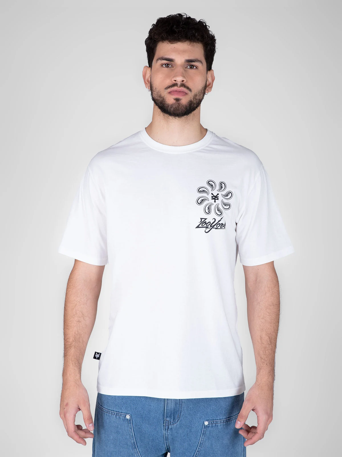 POLERA HOMBRE ZOO YORK MANGA CORTA LOW BOW - 1