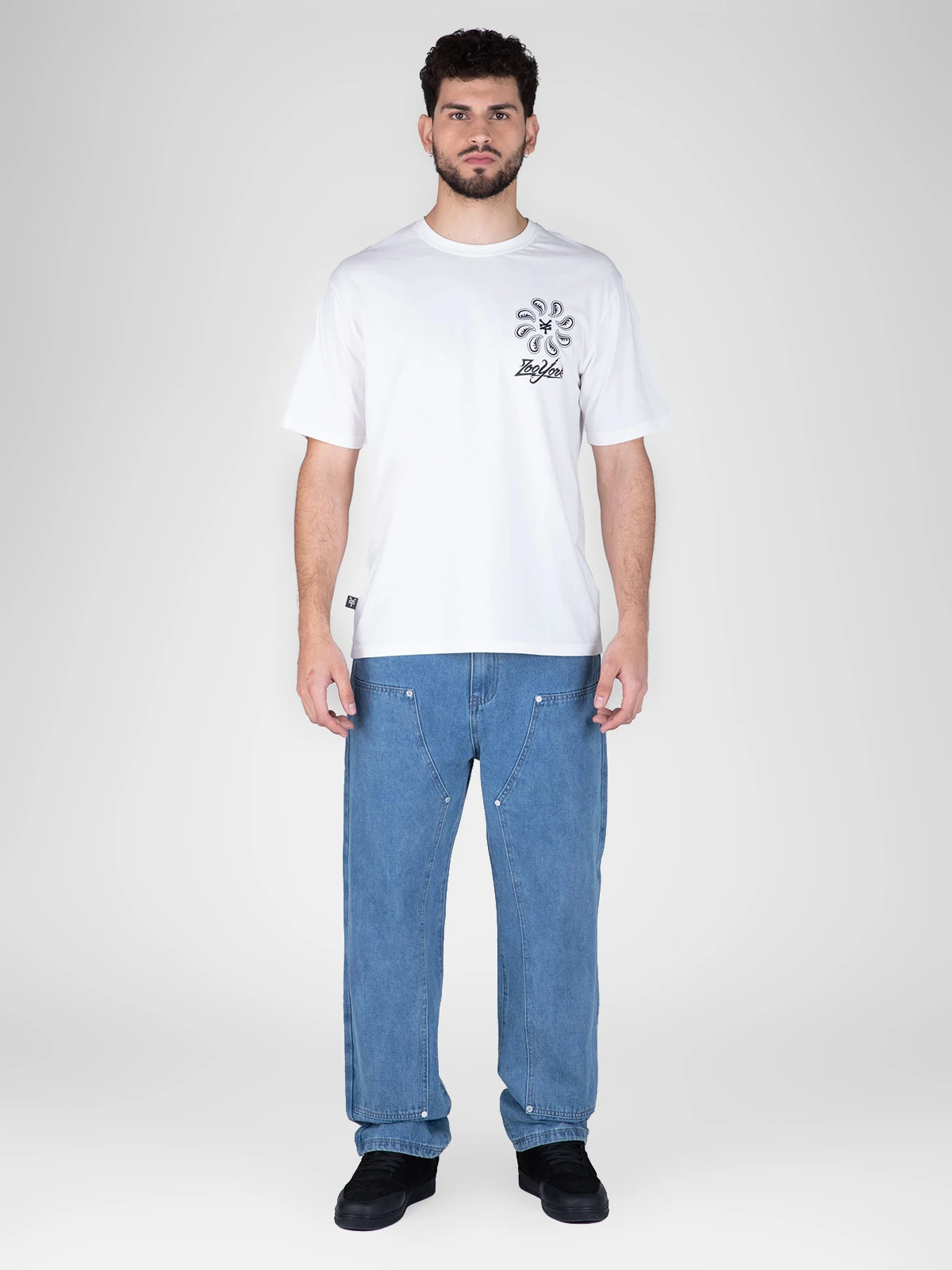 POLERA HOMBRE ZOO YORK MANGA CORTA LOW BOW - 4