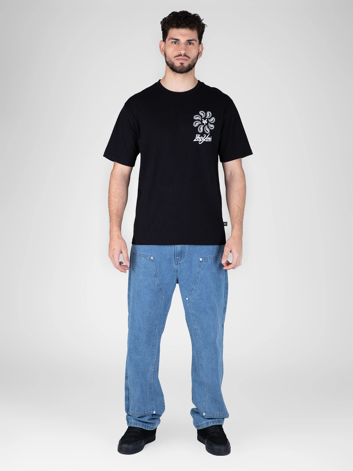 POLERA HOMBRE ZOO YORK MANGA CORTA LOW BOW - 4