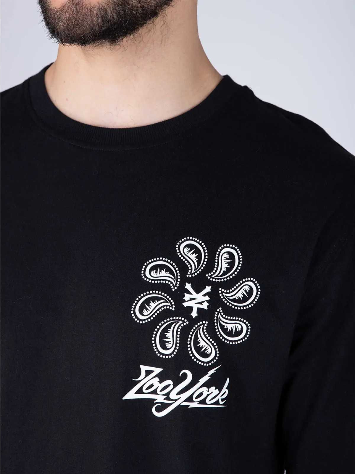 POLERA HOMBRE ZOO YORK MANGA CORTA LOW BOW - 3