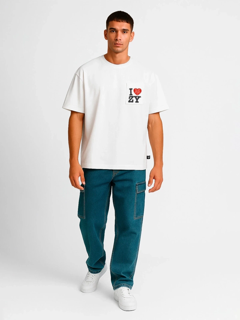 POLERA MANGA CORTA HOMBRE ZOO YORK ILOVENY - 4