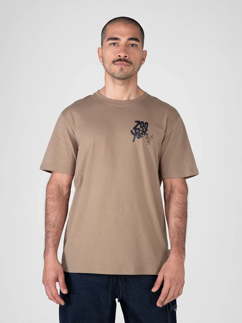 POLERA MANGA CORTA HOMBRE ZOO YORK STRAW - 1