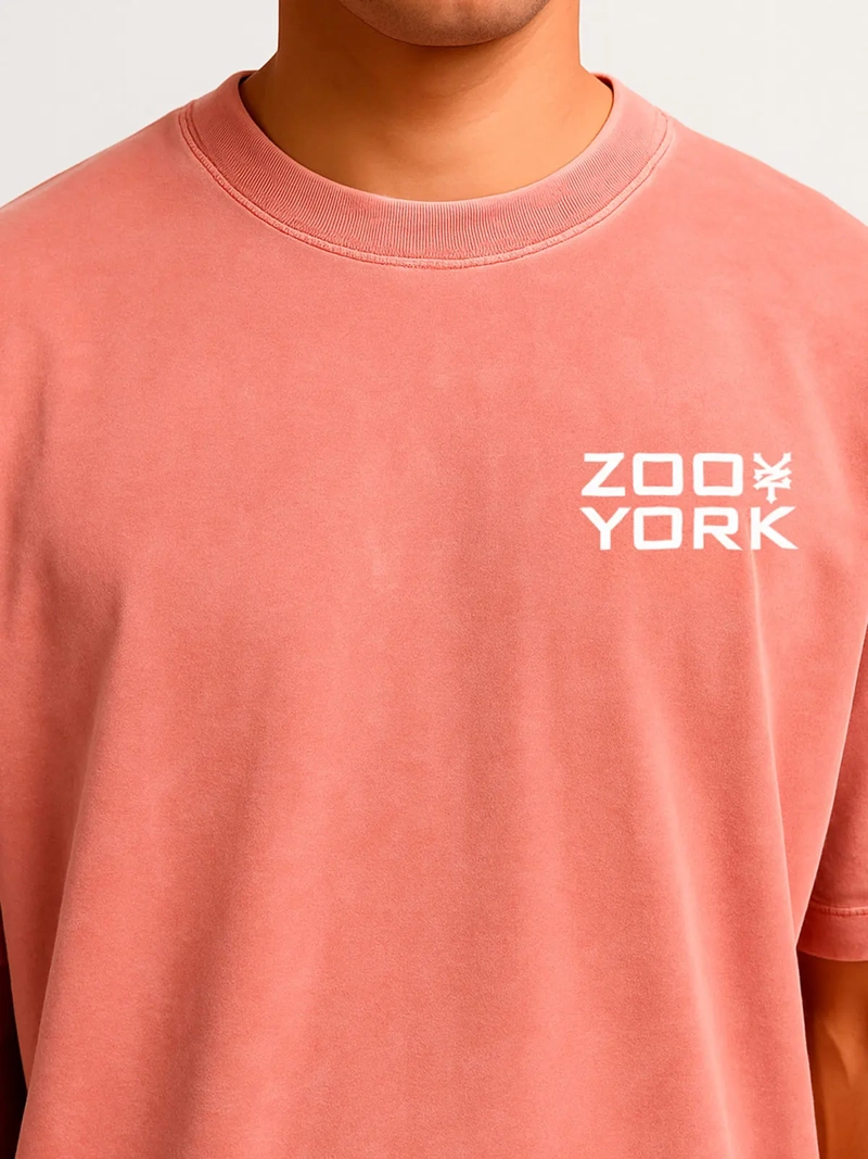 POLERA MANGA CORTA ALGODÓN HOMBRE ZOO YORK WASH - 3