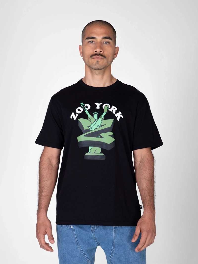 POLERA HOMBRE ZOO YORK ALGODÓN MANGA CORTA - 1