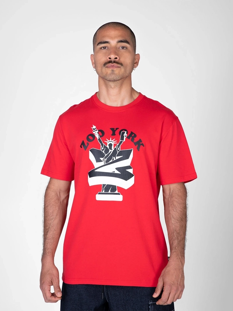 POLERA HOMBRE ZOO YORK ALGODÓN MANGA CORTA - 1