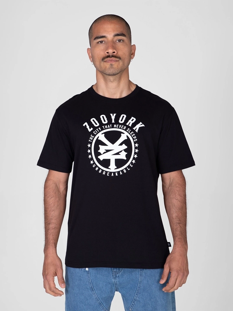 POLERA HOMBRE ZOO YORK ALGODÓN MANGA CORTA - 1