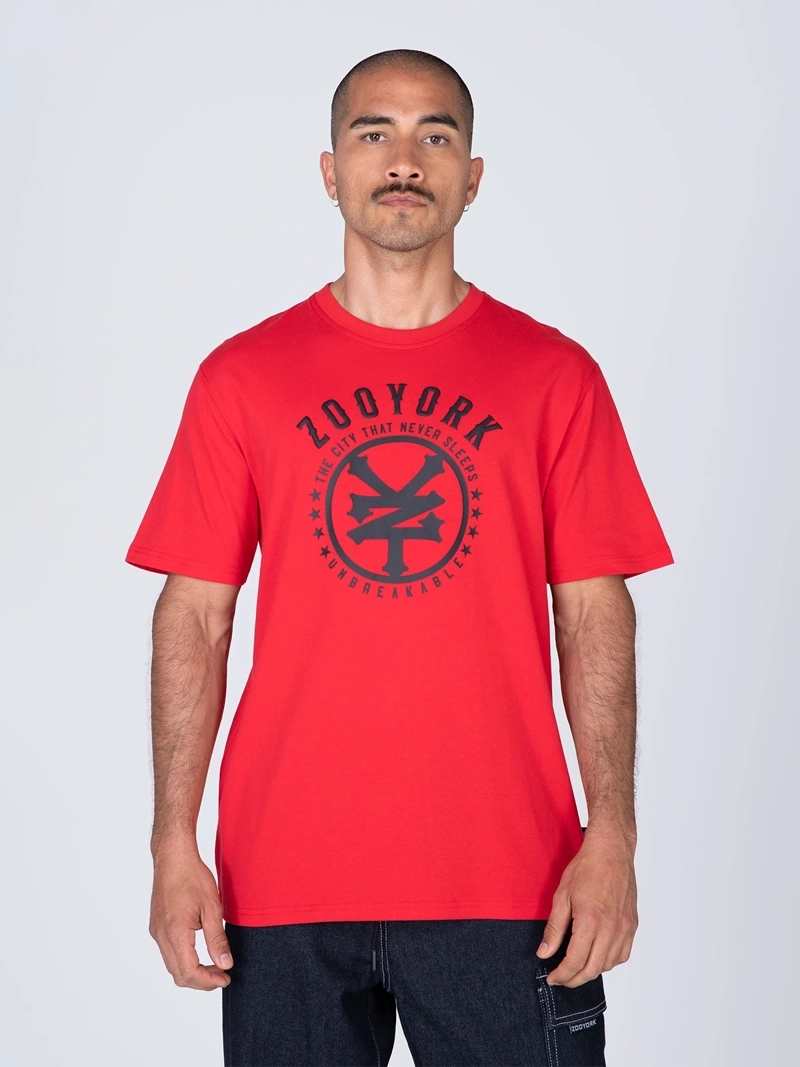 POLERA HOMBRE ZOO YORK ALGODÓN MANGA CORTA - 1