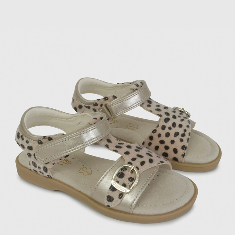 SANDALIAS NIÑA COLLOKY DORADO C3140D - 2