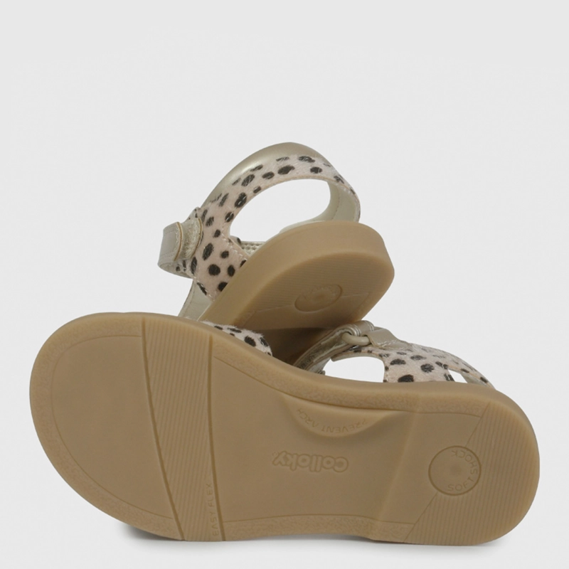 SANDALIAS NIÑA COLLOKY DORADO C3140D - 3