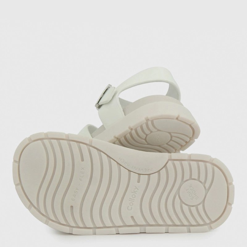 SANDALIAS NIÑA COLLOKY BLANCO C3180B - 3