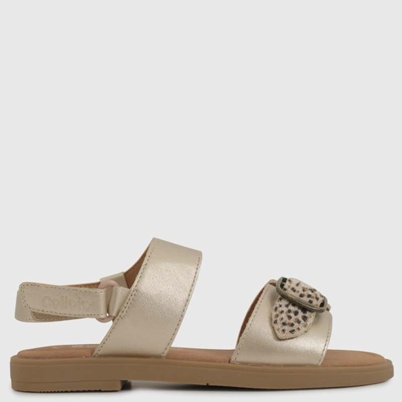 SANDALIAS NIÑA COLLOKY DORADO K3060D - 1
