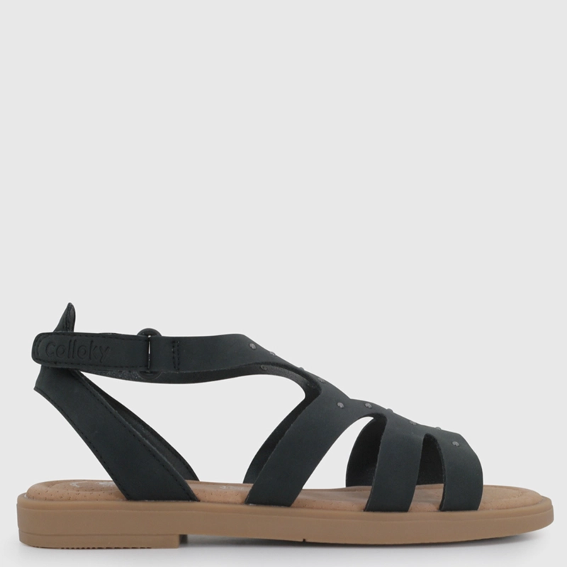 SANDALIAS NIÑA COLLOKY NEGRO K3220N - 1