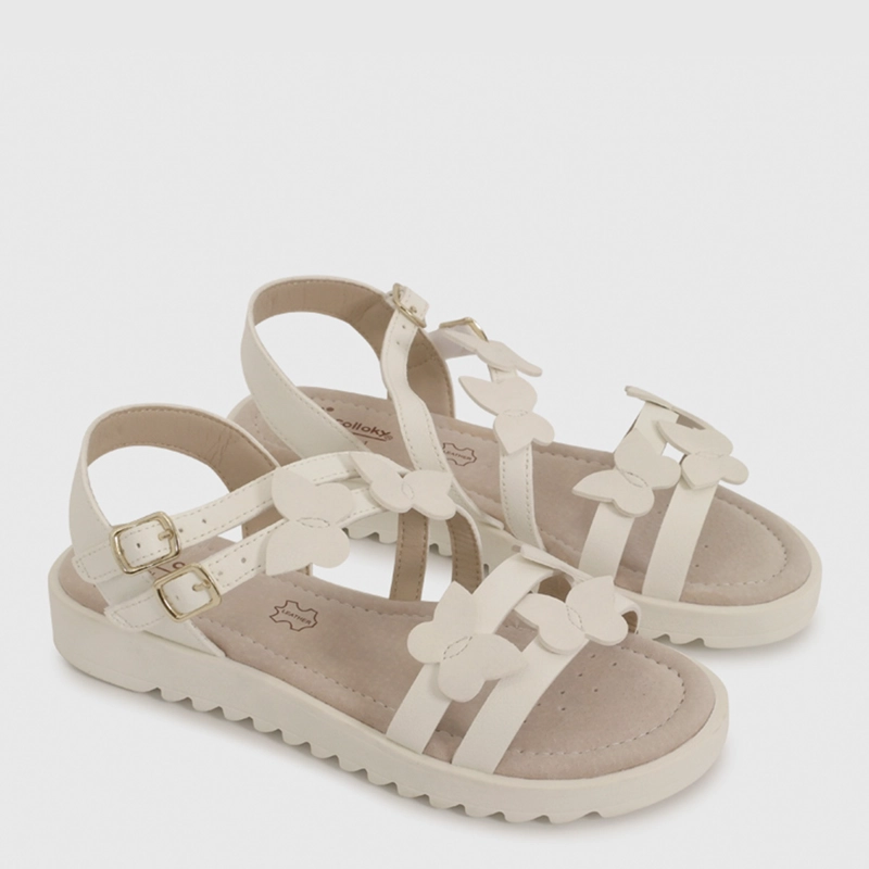 SANDALIAS NIÑA COLLOKY BLANCO K3080B - 2