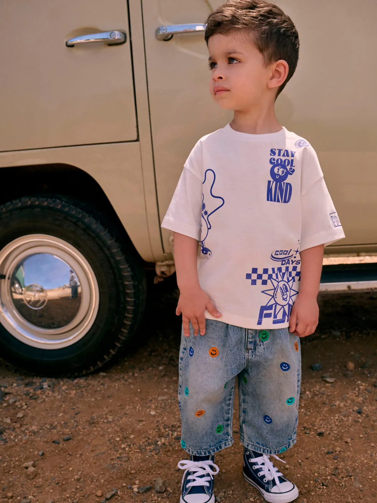 POLERA MANGA CORTA NIÑO NEXT - 2