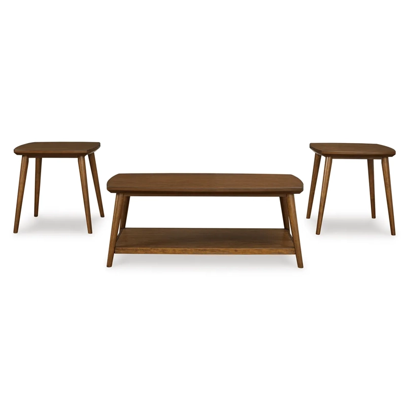 SET DE MESAS ASHLEY LYNCOTT 3PZS CAFÉ - 1