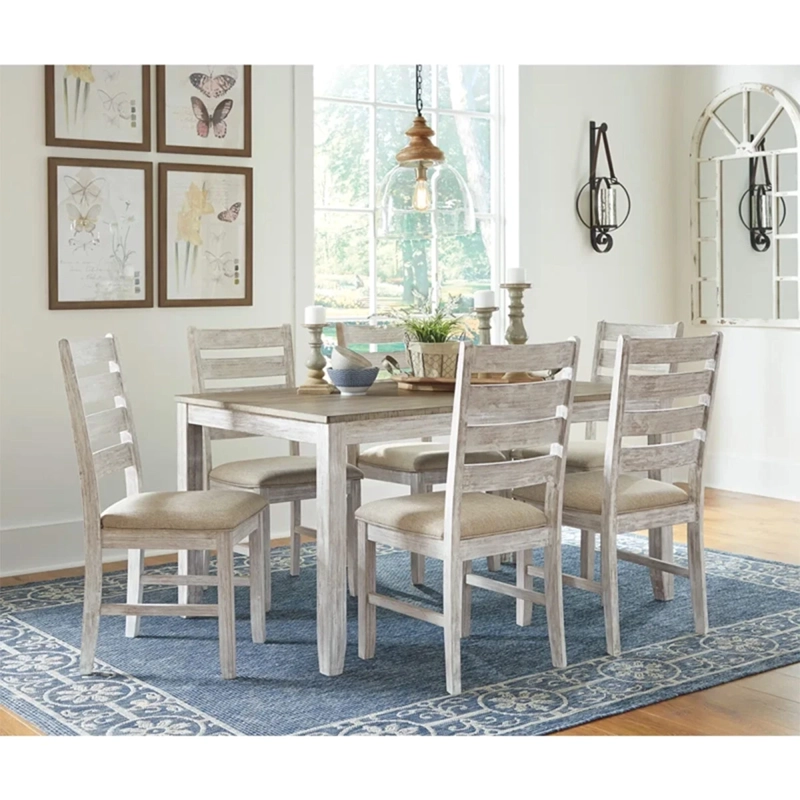 JUEGO DE COMEDOR ASHLEY SKEMPTON 6S - 1