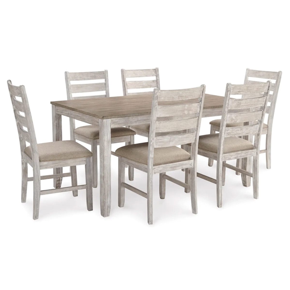 JUEGO DE COMEDOR ASHLEY SKEMPTON 6S - 2