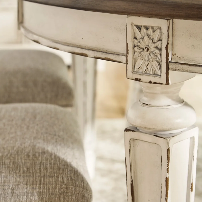MESA DE COMEDOR ASHLEY REALYN EXTENDIBLE - 4