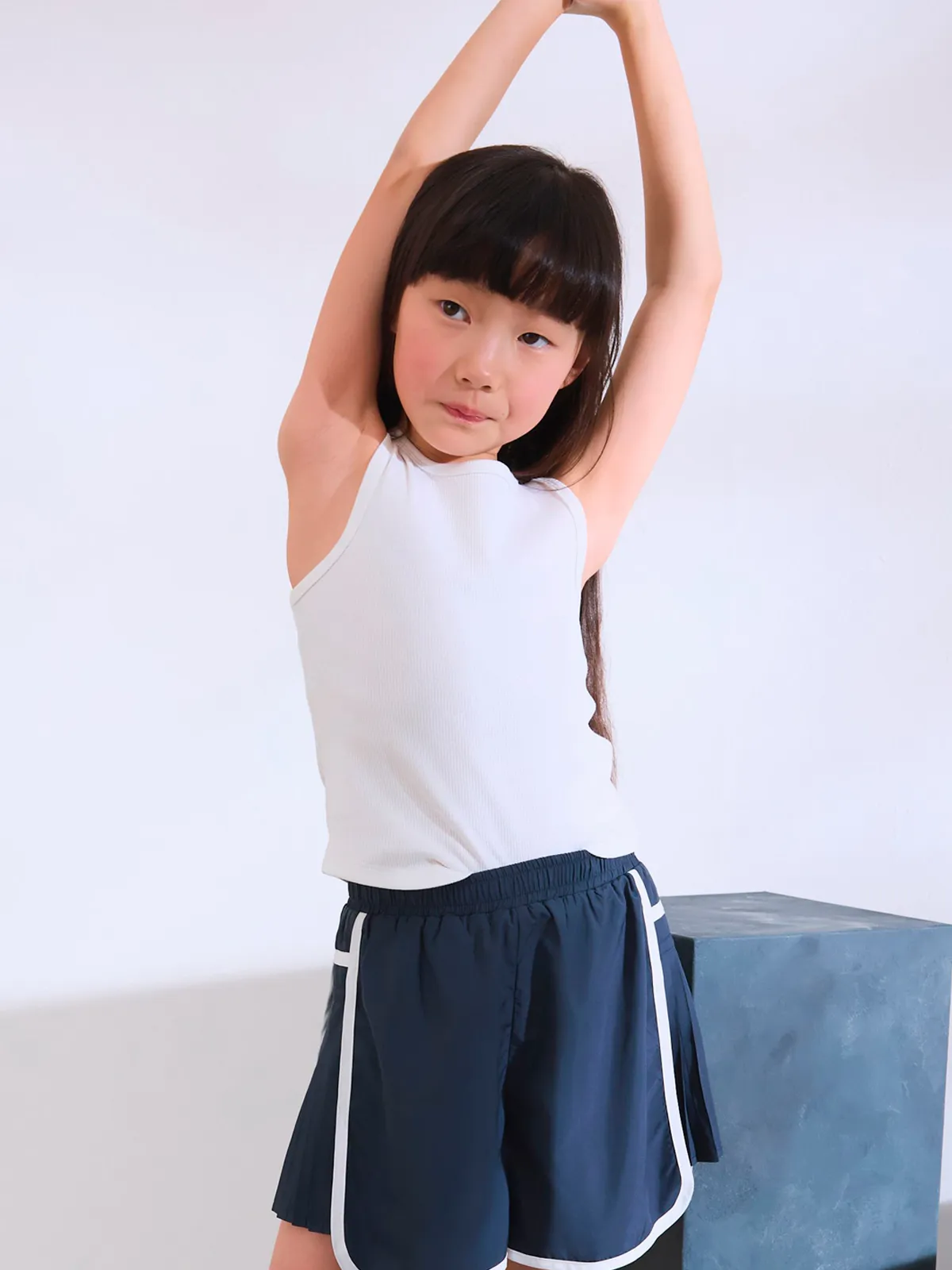 POLERA SIN MANGAS MANGA CORTA NIÑA NEXT - 3