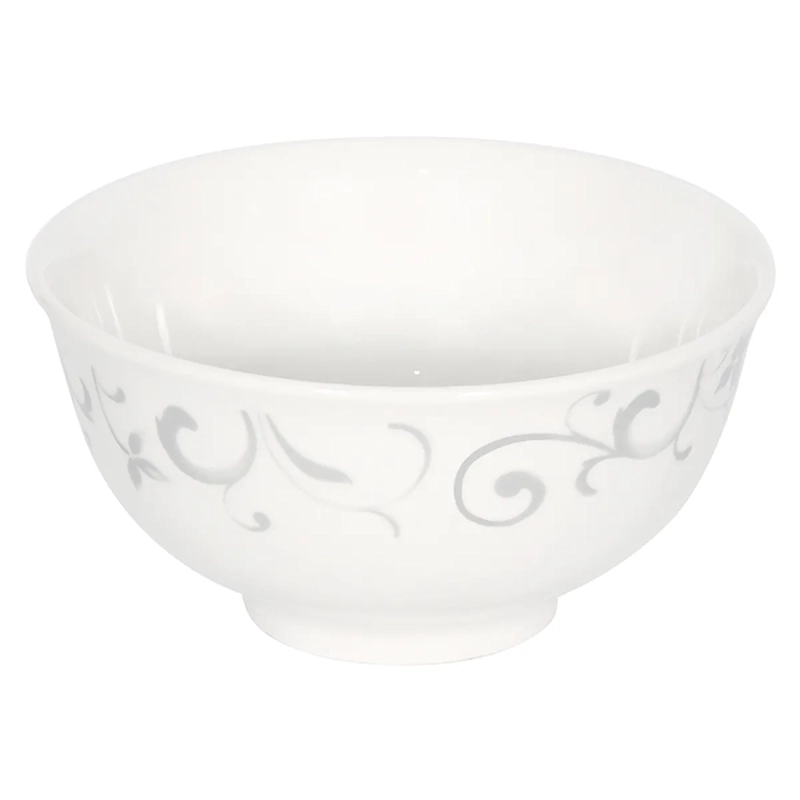 SET BOWL POSTRE DORAL FLOR PORCELANA 4 PZS  - 1