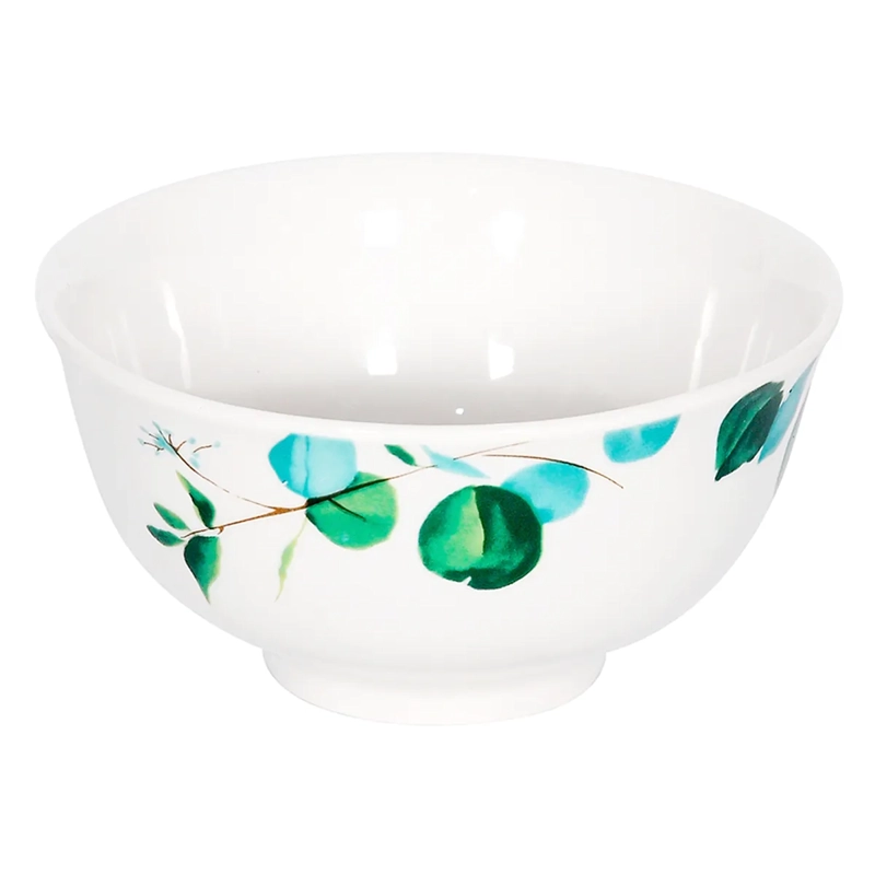 SET BOWL POSTRE DORAL FLOR PORCELANA 4 PZS  - 1