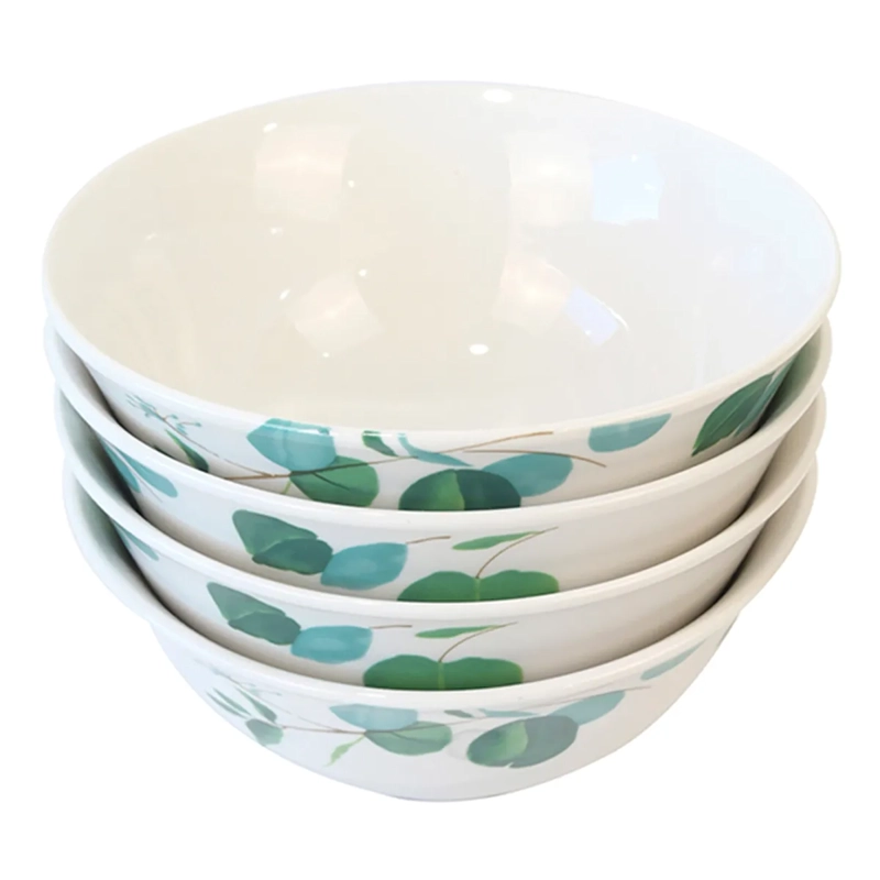 SET BOWL POSTRE DORAL FLOR PORCELANA 4 PZS  - 2