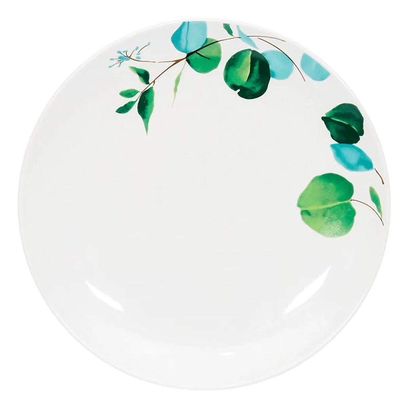 SET PLATO HONDO DORAL FLOR PORCELANA 4 PZS - 1