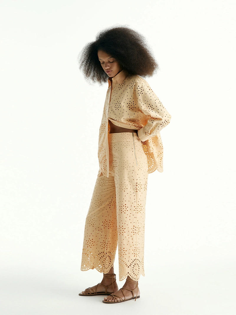 PANTALÓN MUJER SFERA ALGODÓN  - 3