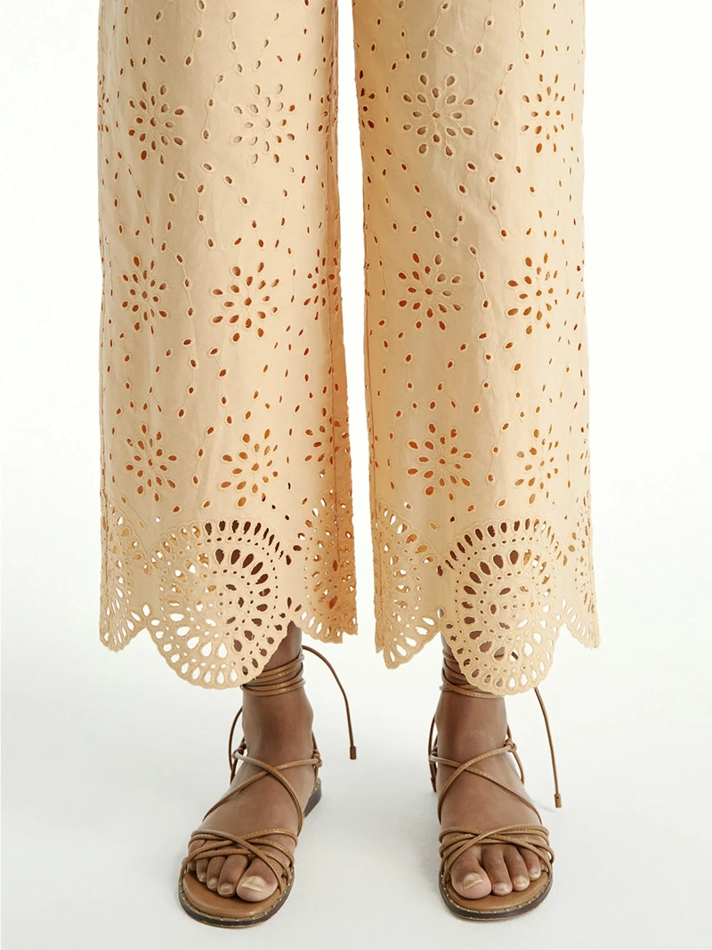 PANTALÓN MUJER SFERA ALGODÓN  - 5