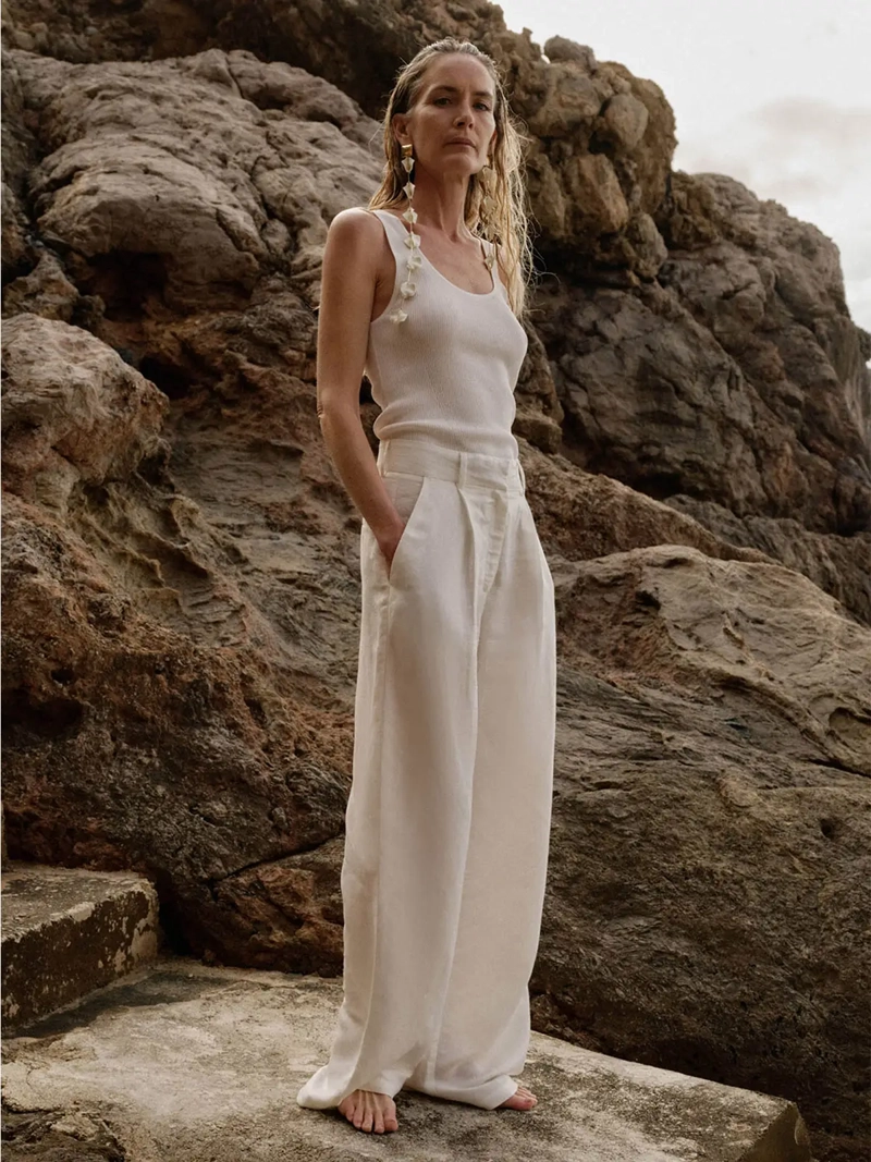 PANTALÓN MUJER SFERA LINO