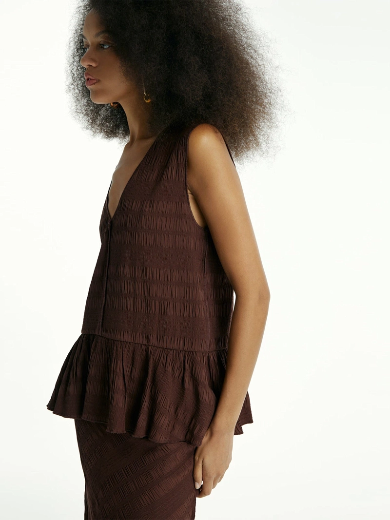 BLUSA MUJER SFERA SIN MANGAS - 3