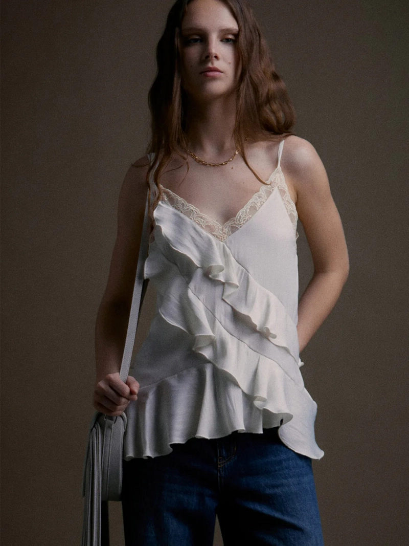 BLUSA MUJER SFERA SIN MANGAS
