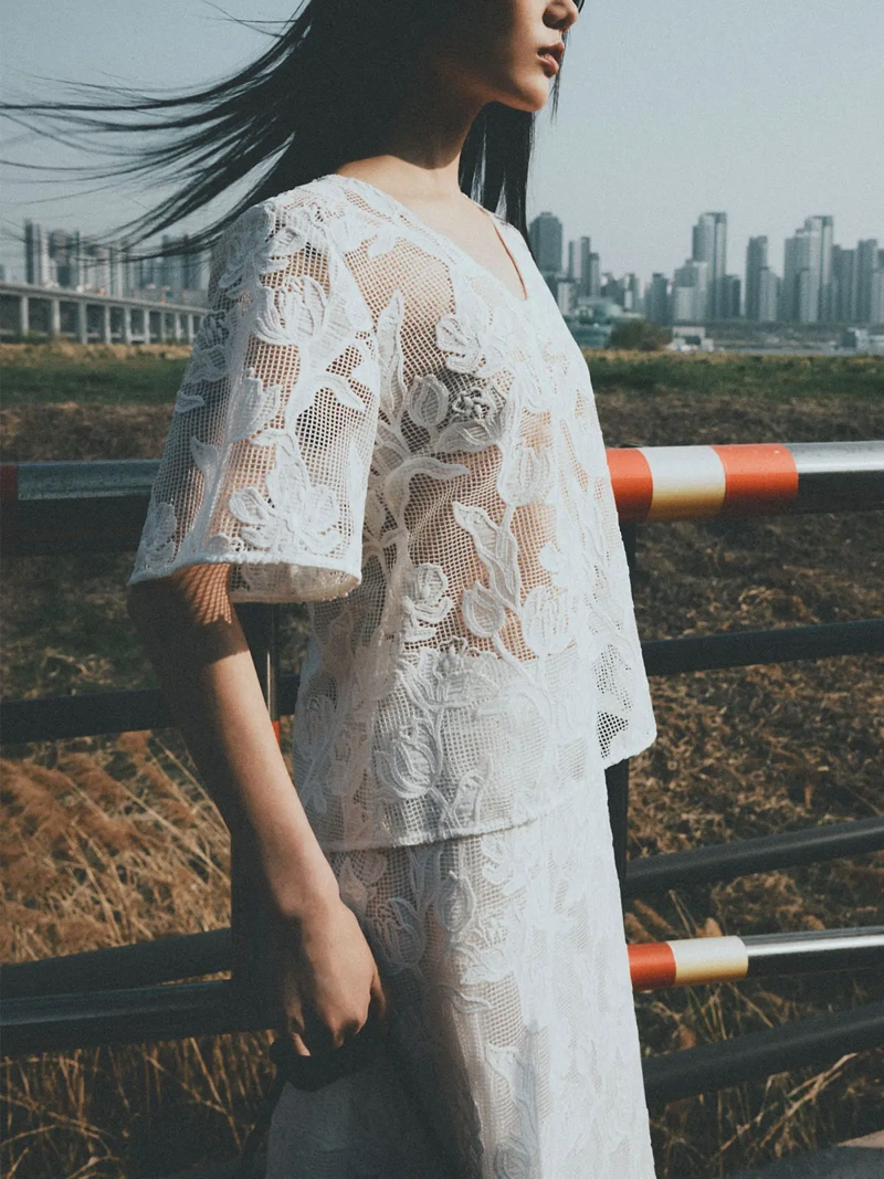 BLUSA MUJER SFERA ALGODÓN SIN MANGAS - 3