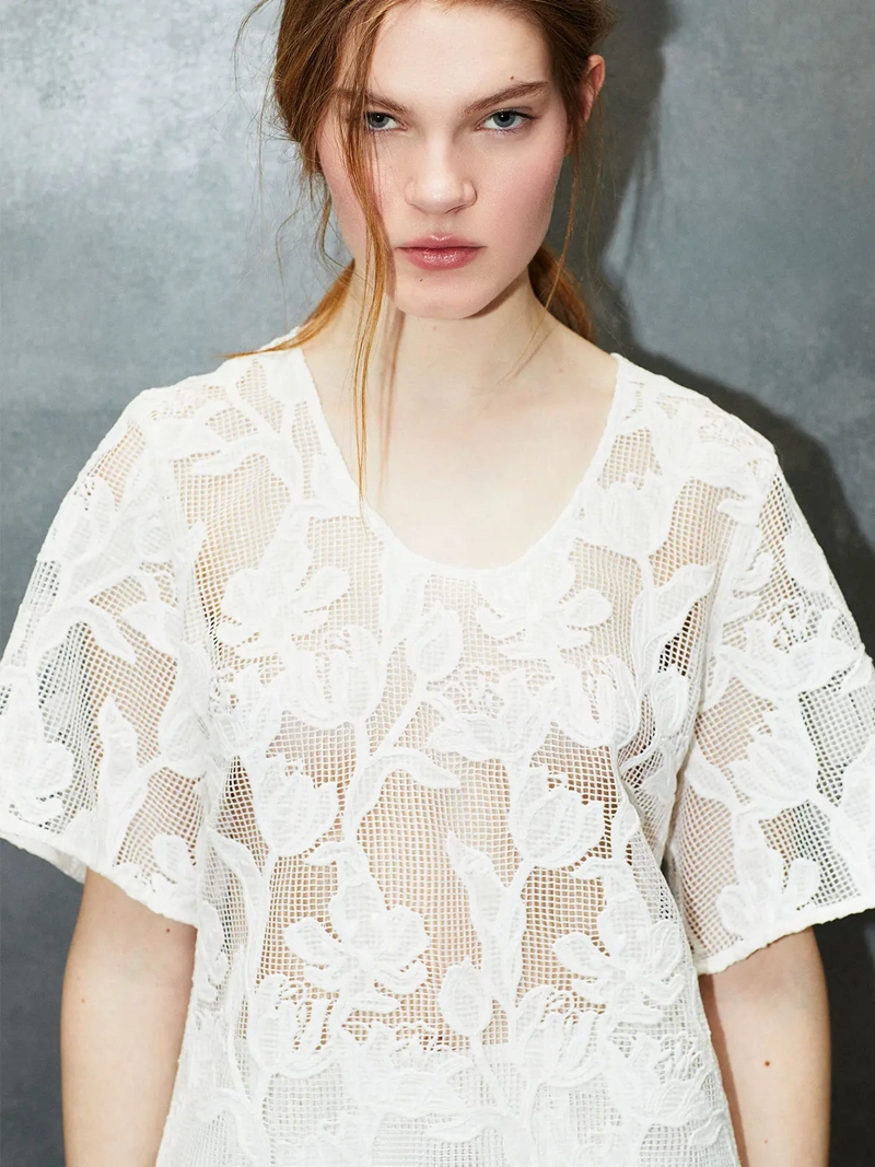 BLUSA MUJER SFERA ALGODÓN SIN MANGAS - 8