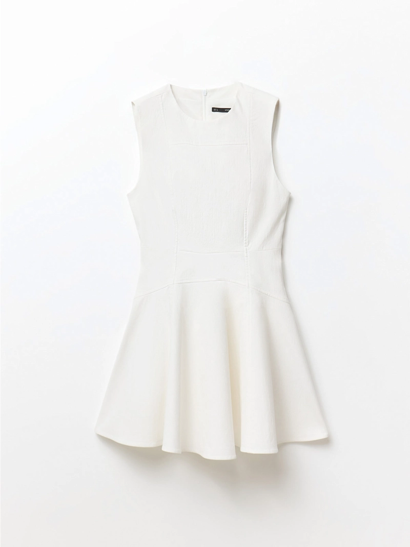 VESTIDO MUJER SFERA ALGODÓN VUELOS - 6