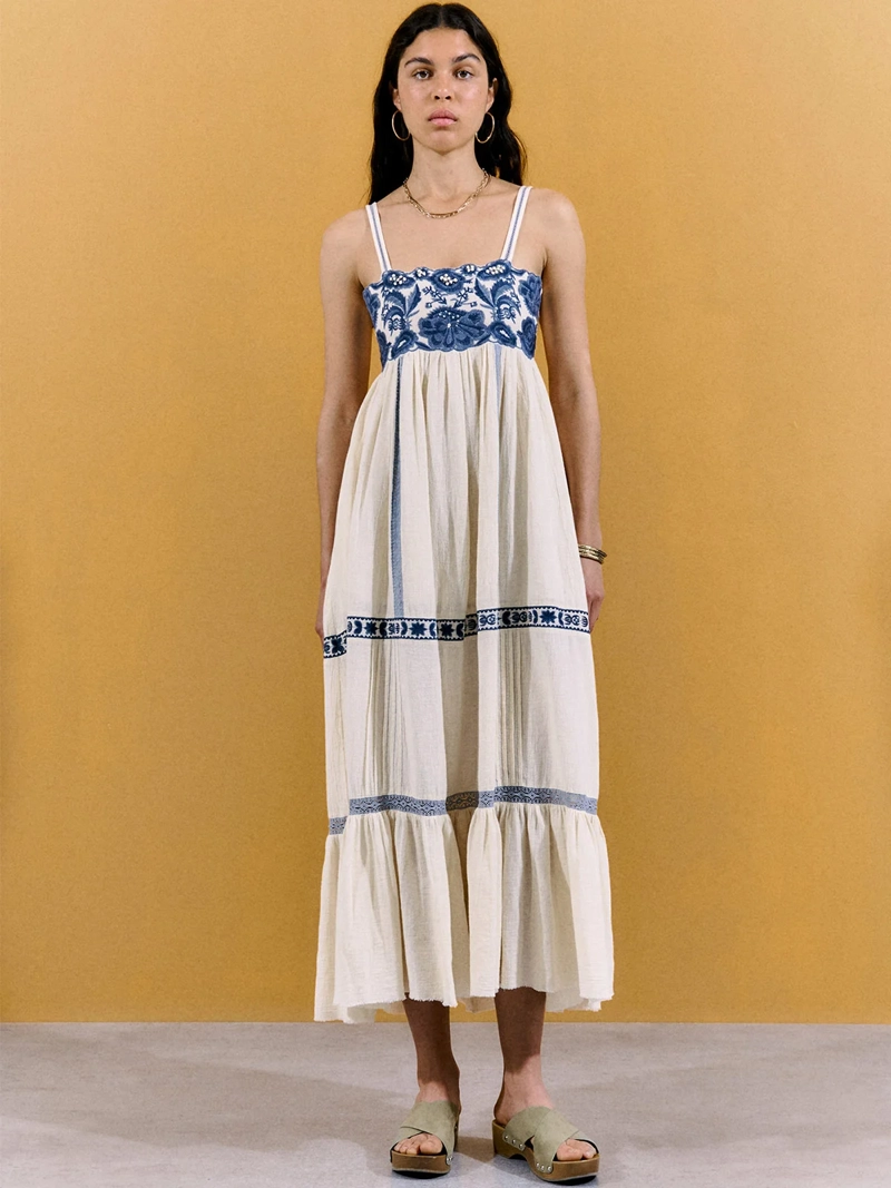 VESTIDO MUJER SFERA ALGODÓN  - 2