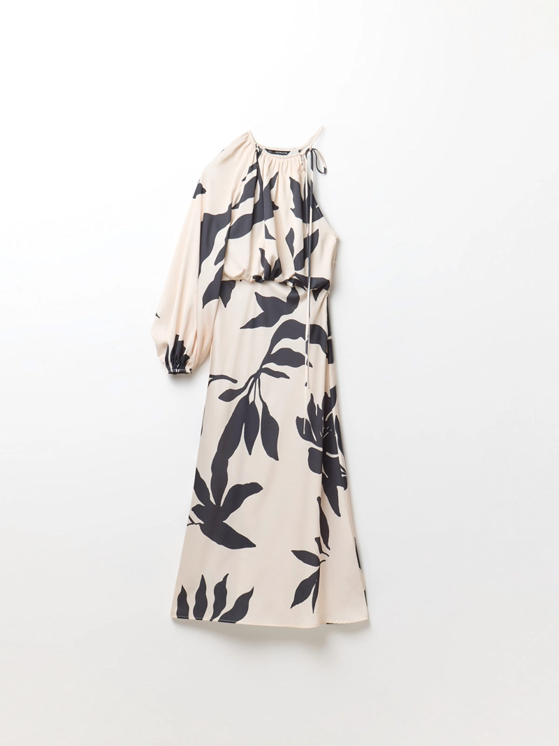 VESTIDO MUJER SFERA ASIMÉTRICO PRINT - 6