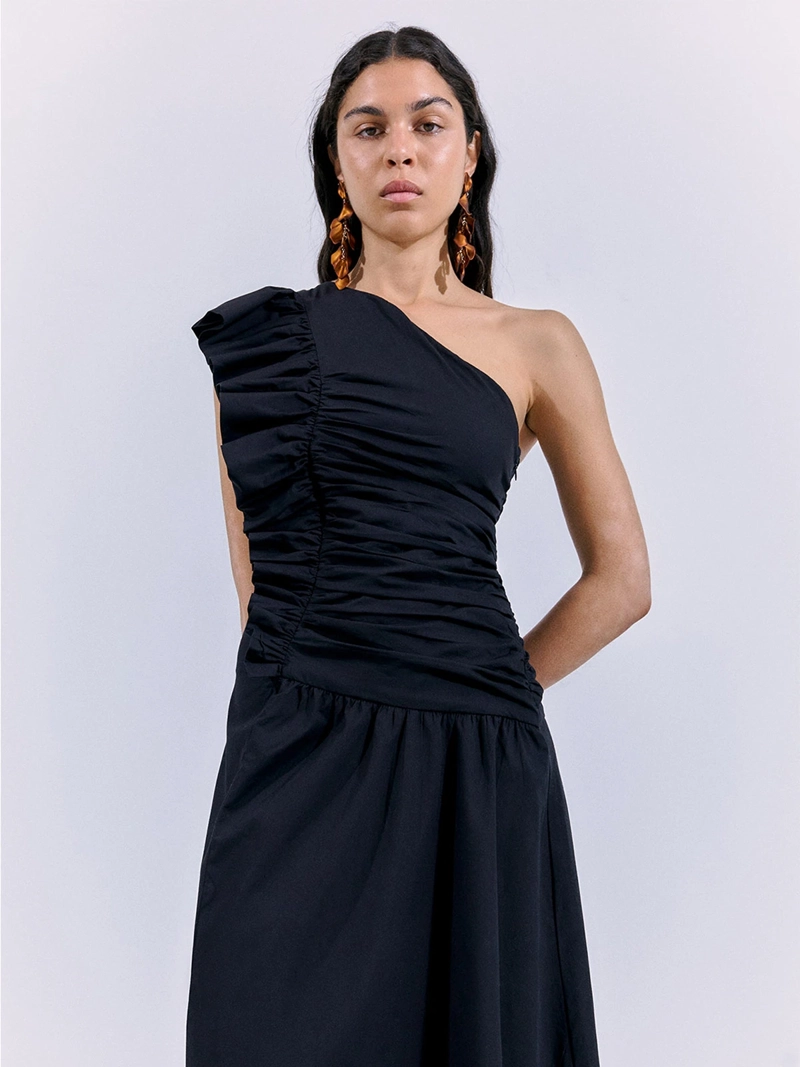VESTIDO MUJER SFERA ALGODÓN LARGO - 3