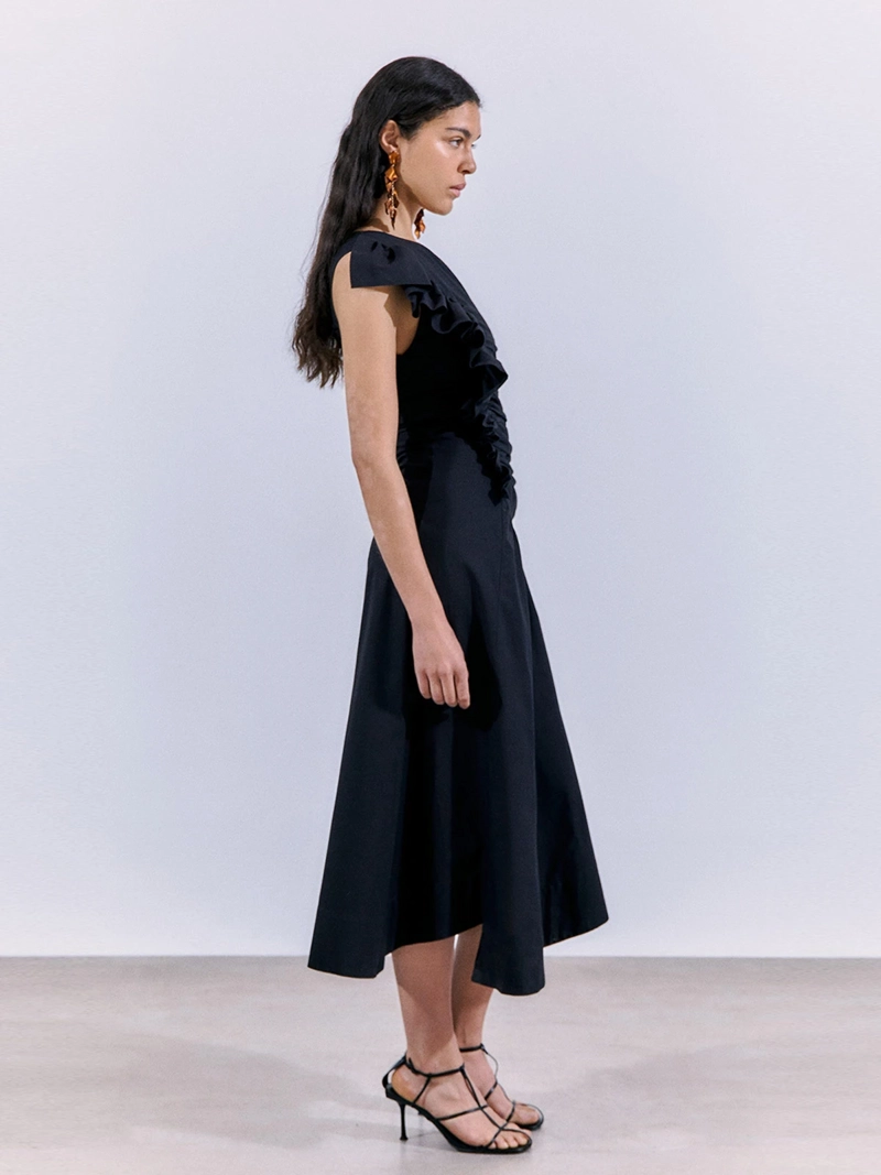 VESTIDO MUJER SFERA ALGODÓN LARGO - 6