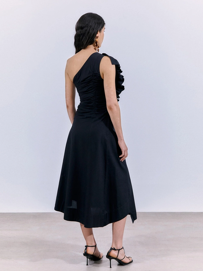 VESTIDO MUJER SFERA ALGODÓN LARGO - 7